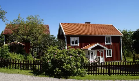 Schweden Rundreise - Haus in Bullerbü, Vimmerby