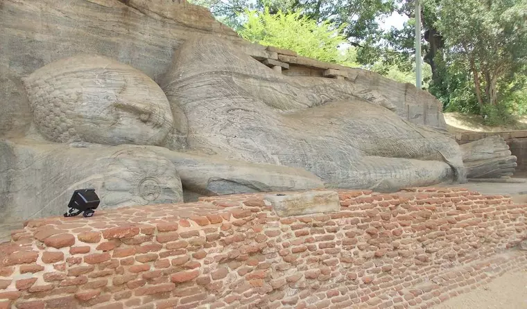 Urlaub Sri Lanka - Polonnaruwa, Buddha im archäologischen Park