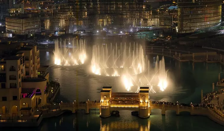 Dubai Fountainen