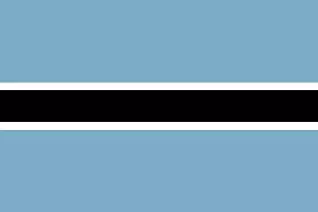 Flagge von Botswana