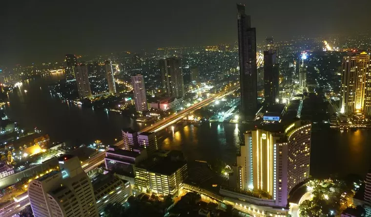 Thailand Reise - Bangkok City bei Nacht