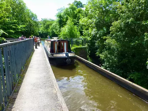 Wales Rundreise Tag 7 - Pontcysylte Aquaedukt