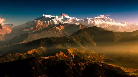 Himalaya Gebirge in Nepal