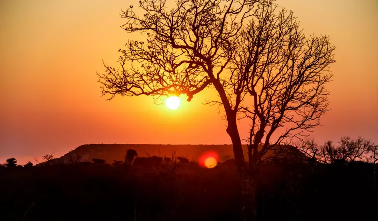 Madagaskar Reise - Sonnenuntergang