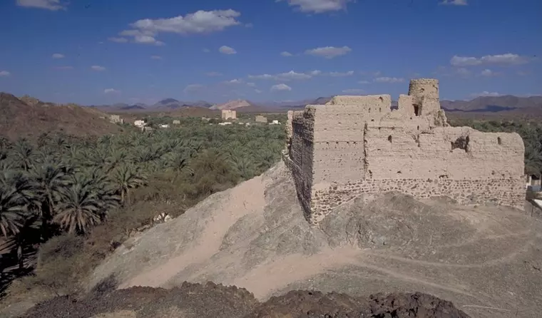 Oman Reise - Fort, Festungsruine