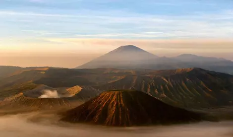 YIA01R Blick auf den Vulkan Bromo